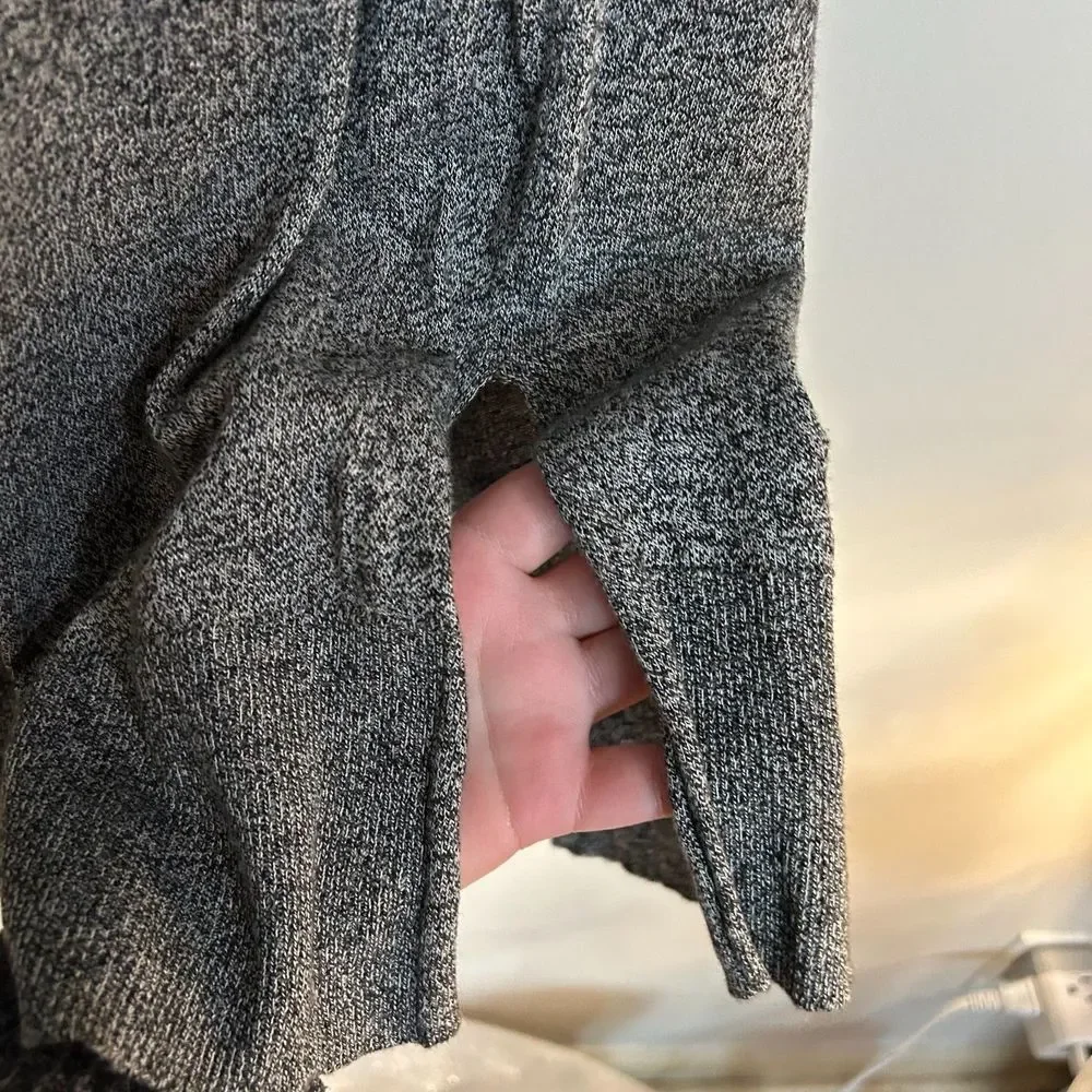 Old Navy Long-Line Open-Front Sweater - Grey